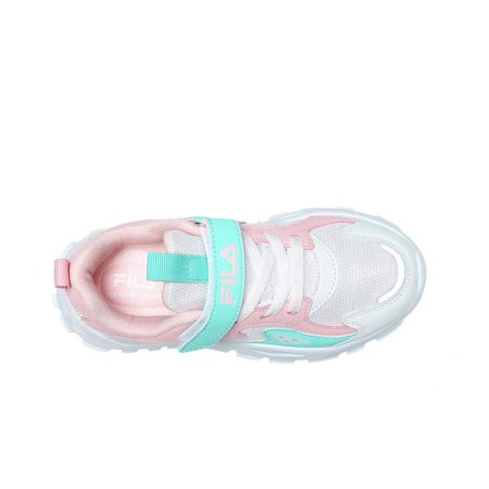 Fila Παιδικά Sneakers Memory Nola White / Venice / Pink